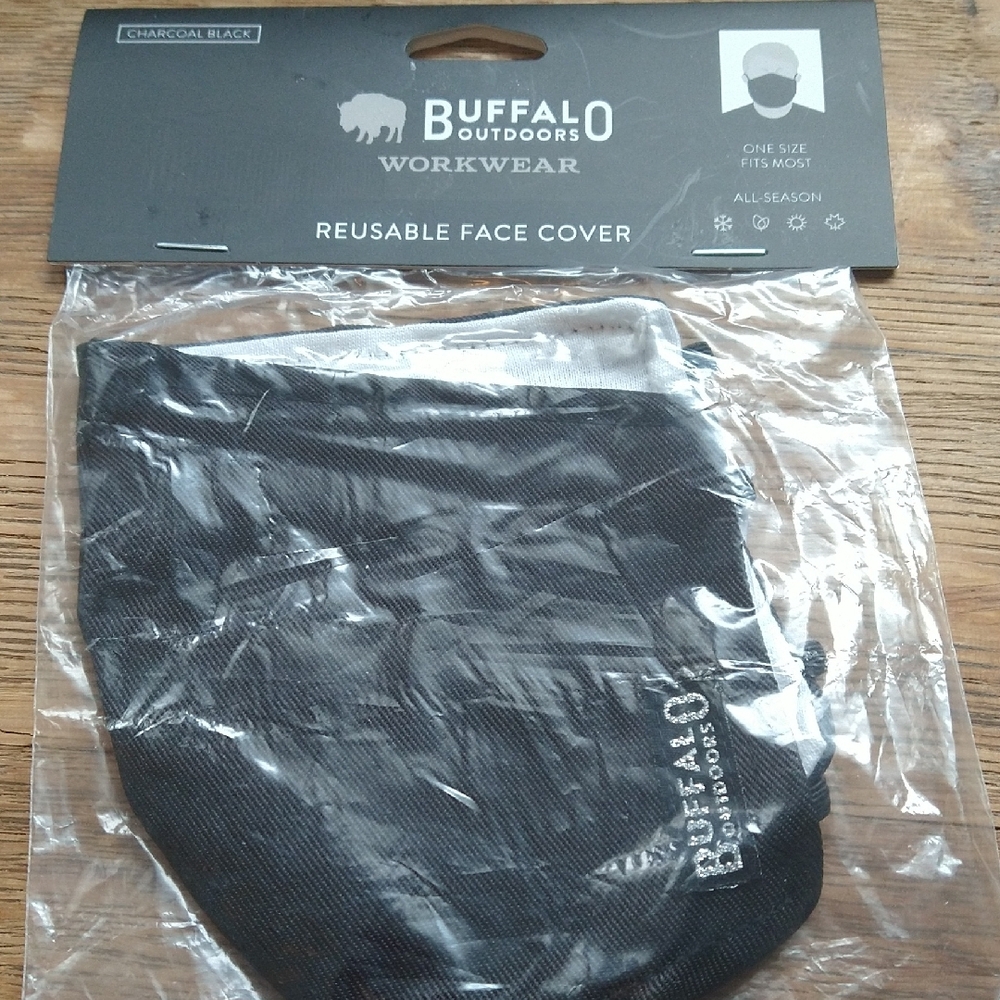 Buffalo David Bitton Charcoal Black Face Cover